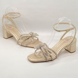 Loeffler Randall Bow Mid−Heel Sandal size 7.5